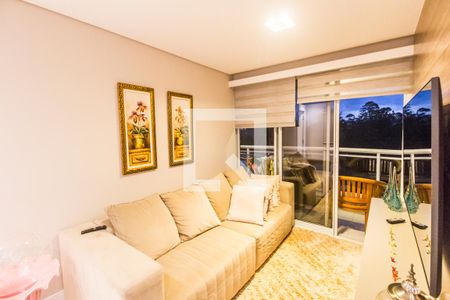 Sala  de apartamento à venda com 1 quarto, 70m² em Empresarial 18 do Forte, Barueri