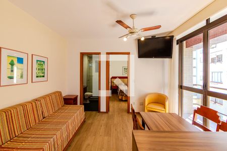 Sala/Cozinha de apartamento para alugar com 1 quarto, 37m² em Centro Histórico, Porto Alegre