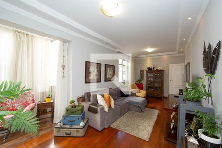 SALA de apartamento à venda com 5 quartos, 200m² em Coração de Jesus, Belo Horizonte