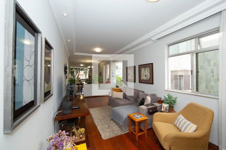 SALA de apartamento à venda com 5 quartos, 200m² em Coração de Jesus, Belo Horizonte