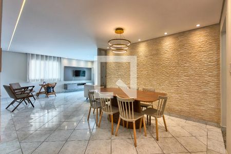 Sala de apartamento para alugar com 3 quartos, 124m² em Vila Tupi, Praia Grande