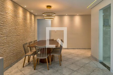 Sala de apartamento para alugar com 3 quartos, 124m² em Vila Tupi, Praia Grande