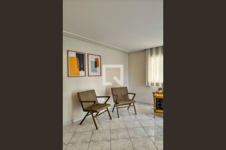 Sala de apartamento para alugar com 3 quartos, 124m² em Vila Tupi, Praia Grande