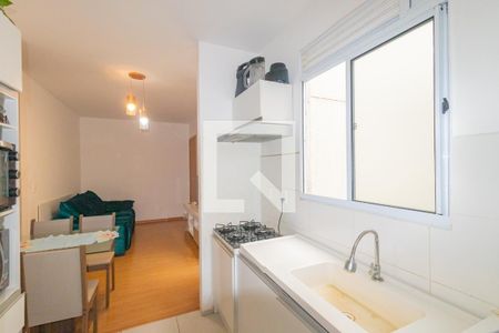 Cozinha e Área de Serviço de apartamento à venda com 2 quartos, 40m² em Igara, Canoas