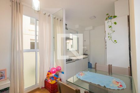 Sala/Cozinha de apartamento à venda com 2 quartos, 40m² em Igara, Canoas