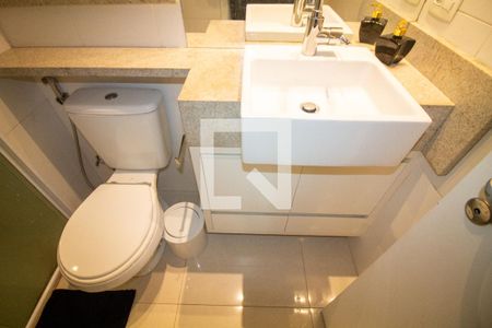 Banheiro de apartamento para alugar com 1 quarto, 42m² em Brooklin, São Paulo