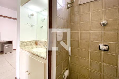 Banheiro de apartamento para alugar com 1 quarto, 50m² em Funcionários, Belo Horizonte