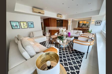 Sala de apartamento à venda com 5 quartos, 315m² em Leblon, Rio de Janeiro