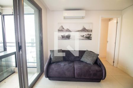 Sala de apartamento para alugar com 1 quarto, 36m² em Cidade Monções, São Paulo