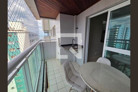 Varanda de apartamento para alugar com 2 quartos, 103m² em Vila Tupi, Praia Grande
