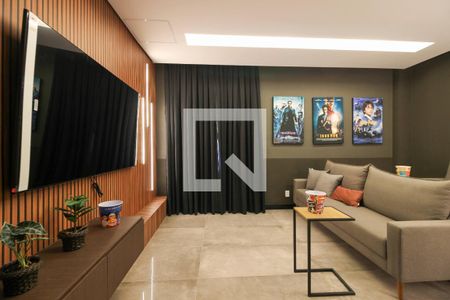 Área comum - Cinema de kitnet/studio para alugar com 1 quarto, 24m² em Pinheiros, São Paulo