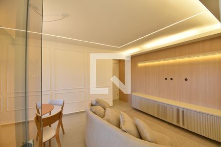 Sala de apartamento para alugar com 2 quartos, 74m² em Boa Vista, Curitiba