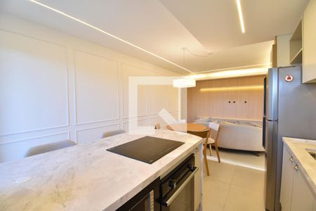 Sala/Cozinha de apartamento para alugar com 2 quartos, 74m² em Boa Vista, Curitiba