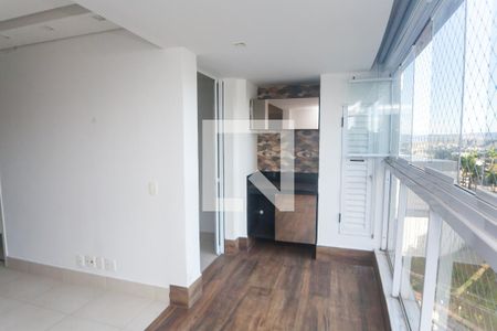 varanda  sala de apartamento para alugar com 3 quartos, 88m² em Vila da Serra, Nova Lima