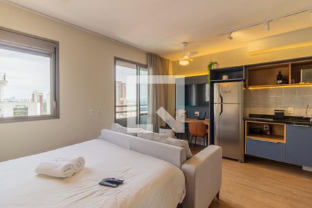 Kitnet/Studio de kitnet/studio para alugar com 1 quarto, 25m² em Pinheiros, São Paulo