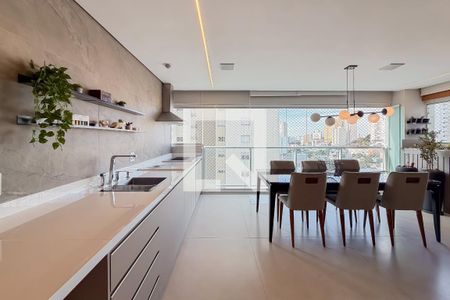 Varanda Gourmet de apartamento à venda com 2 quartos, 110m² em Aclimação, São Paulo