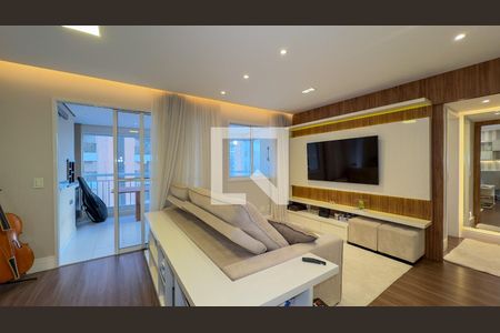 Sala de apartamento para alugar com 1 quarto, 83m² em Chácara Santo Antônio (zona Sul), São Paulo