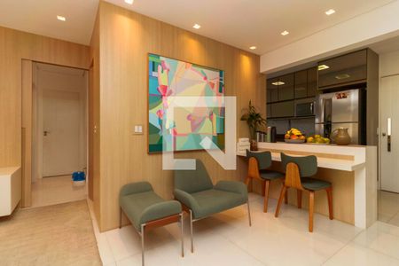 Sala de apartamento à venda com 3 quartos, 100m² em Jardim Leonor Mendes de Barros, São Paulo