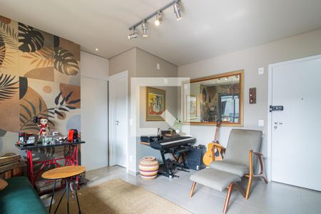 Sala de apartamento à venda com 1 quarto, 94m² em Moema, São Paulo