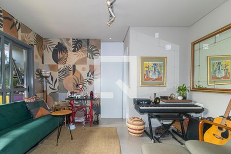 Sala de apartamento à venda com 1 quarto, 94m² em Moema, São Paulo