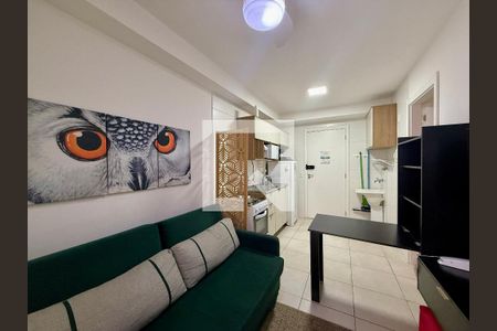 Sala de apartamento para alugar com 1 quarto, 30m² em Jardim Caravelas, São Paulo