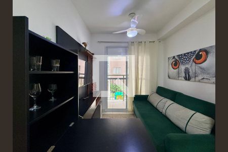 Sala de apartamento para alugar com 1 quarto, 30m² em Jardim Caravelas, São Paulo