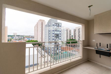 Varanda gourmet de apartamento à venda com 3 quartos, 63m² em Jardim Vila Formosa, São Paulo