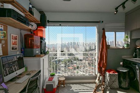 Varanda de apartamento à venda com 2 quartos, 49m² em Jardim Umarizal, São Paulo