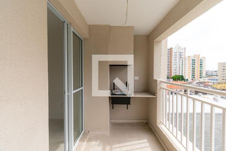 Varanda gourmet de apartamento à venda com 3 quartos, 63m² em Jardim Vila Formosa, São Paulo