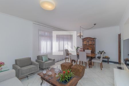 Sala  de apartamento à venda com 3 quartos, 102m² em Sion, Belo Horizonte