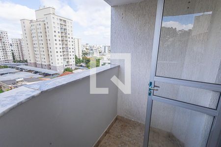 varanda de apartamento à venda com 2 quartos, 62m² em Paquetá, Belo Horizonte