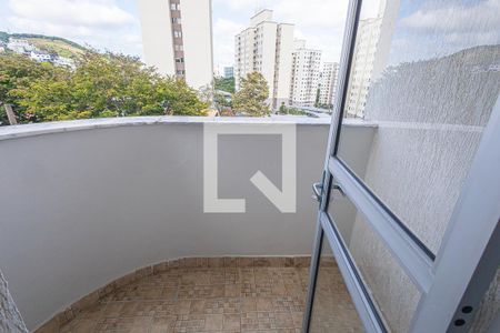 varanda de apartamento à venda com 2 quartos, 62m² em Paquetá, Belo Horizonte