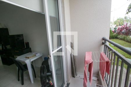 Varanda da Sala de apartamento para alugar com 1 quarto, 42m² em Anil, Rio de Janeiro