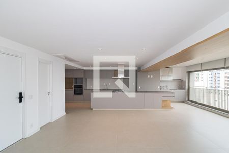 Sala de apartamento para alugar com 3 quartos, 149m² em Indianópolis, São Paulo