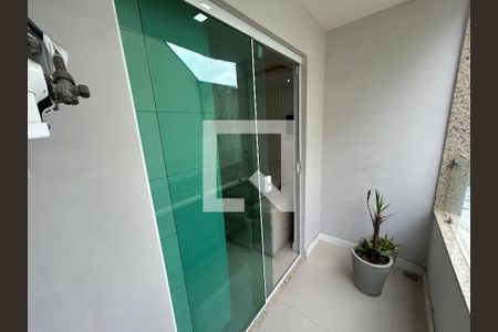 Varanda da Sala de casa à venda com 3 quartos, 110m² em Jardim Sulacap, Rio de Janeiro