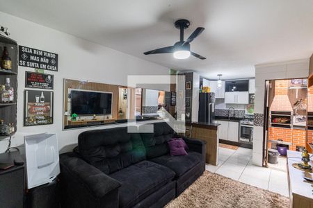 Sala e Cozinha de casa de condomínio para alugar com 2 quartos, 50m² em Vila Cosmopolita, São Paulo