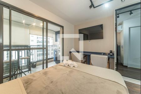 Quarto de kitnet/studio para alugar com 1 quarto, 25m² em Cidade Monções, São Paulo