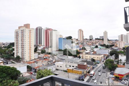 Detalhe - Varanda da Sala de apartamento para alugar com 2 quartos, 41m² em Vila Albertina, São Paulo