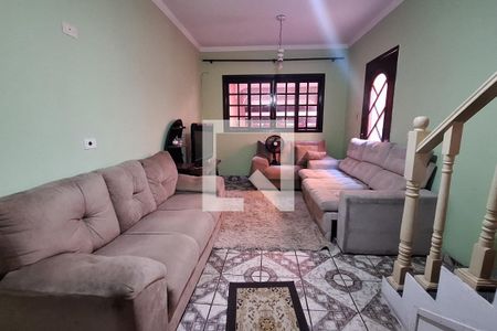 Sala  de casa para alugar com 3 quartos, 249m² em Cidade São Jorge, Santo André
