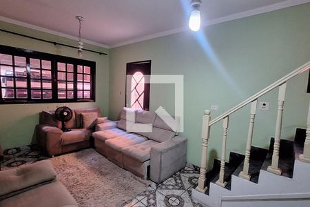 Sala  de casa para alugar com 3 quartos, 249m² em Cidade São Jorge, Santo André
