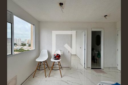 Sala de apartamento para alugar com 2 quartos, 30m² em Jardim Caravelas, São Paulo