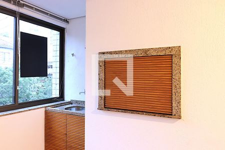 Churrasqueira da Sala de apartamento para alugar com 2 quartos, 84m² em Petrópolis, Porto Alegre
