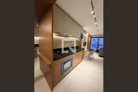 Cozinha de apartamento para alugar com 2 quartos, 55m² em Setor Bueno, Goiânia