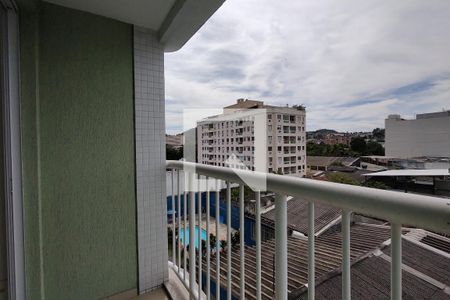 Varanda de apartamento para alugar com 2 quartos, 65m² em Taquara, Rio de Janeiro