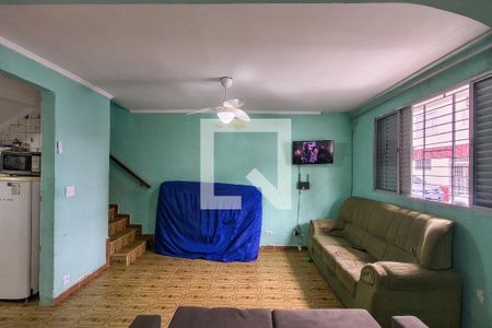 Sala de casa para alugar com 2 quartos, 65m² em Vila Sao Paulo, Praia Grande