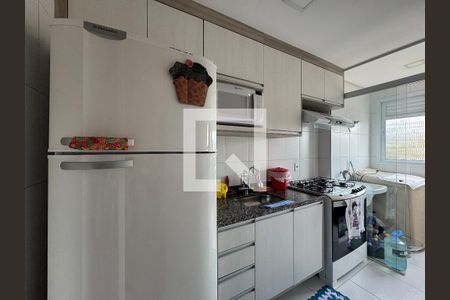 Cozinha de apartamento à venda com 2 quartos, 51m² em Jaguaribe, Osasco