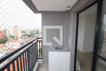 Sala / Cozinha - Varanda de apartamento à venda com 1 quarto, 30m² em Parada Inglesa, São Paulo