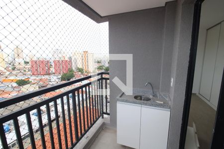 Sala / Cozinha - Varanda de apartamento à venda com 1 quarto, 30m² em Parada Inglesa, São Paulo