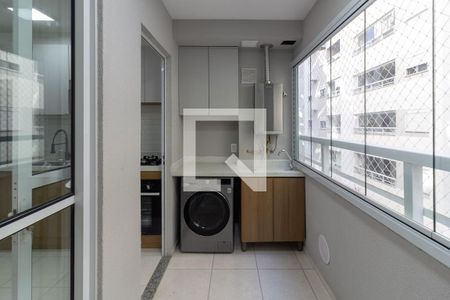 Varanda e Área de Serviço de apartamento para alugar com 2 quartos, 42m² em Jurubatuba, São Paulo