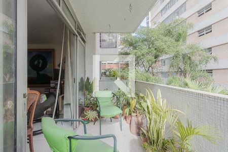 Varanda de apartamento à venda com 3 quartos, 170m² em Jardim Paulista, São Paulo